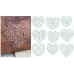 Stickserie - Herzmuster